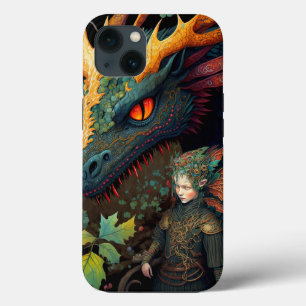 Elf E Dragon Fantasy Art
