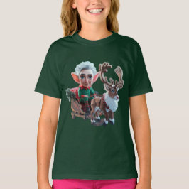 ELF e Reindeer Kids T-Shirts