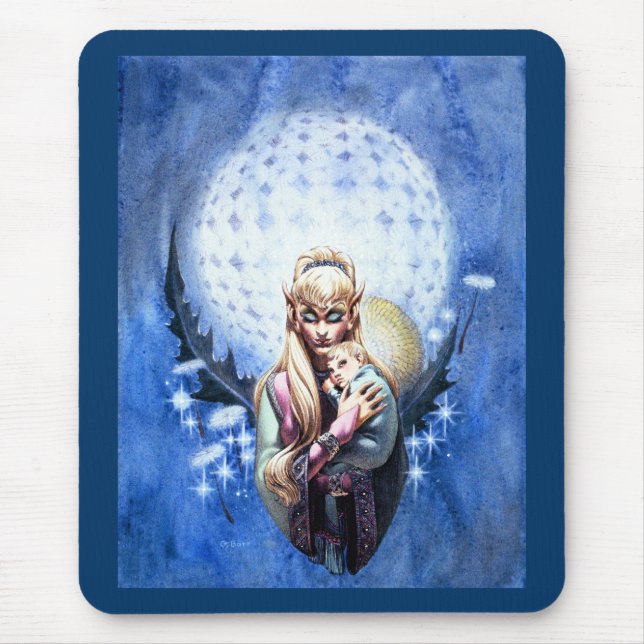 Elf Madonna Mousepad (Frente)