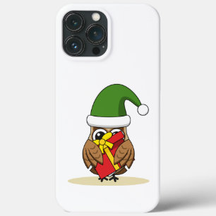 Elf Owl de Natal com Presente