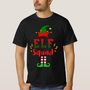 ELF SQUAD FUNNY - T-Shirt FUN DE NATAL