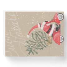 Elfin Papai Noel no Patinete