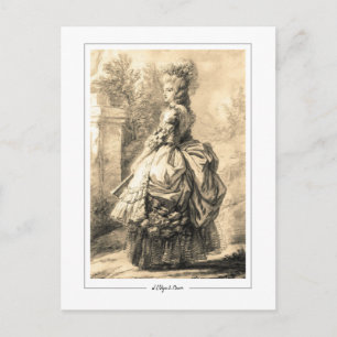 Élisabeth Vigée Le Brun #148 - Cartão postal de ar