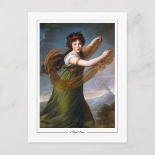 Élisabeth Vigée Le Brun #180 - Cartão postal de ar
