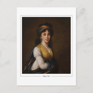 Élisabeth Vigée Le Brun #1 - Cartão postal de arte
