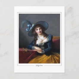 Élisabeth Vigée Le Brun #241 - Cartão postal de ar