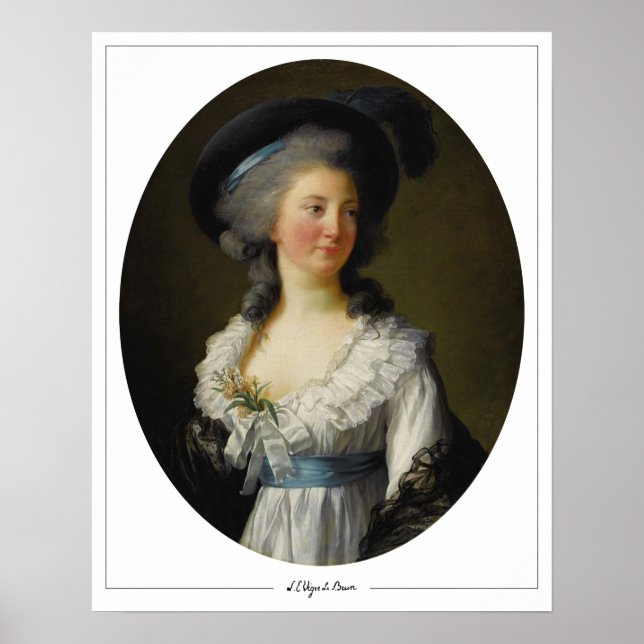 Élisabeth Vigée Le Brun Zedign Art Poster #214 (Frente)