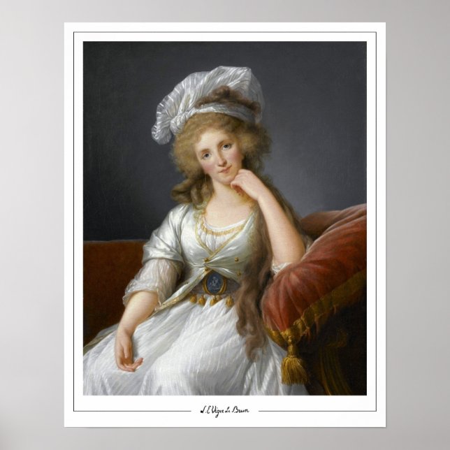 Élisabeth Vigée Le Brun Zedign Art Poster #282 (Frente)