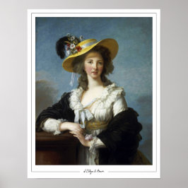 Élisabeth Vigée Le Brun Zedign Art Poster #50