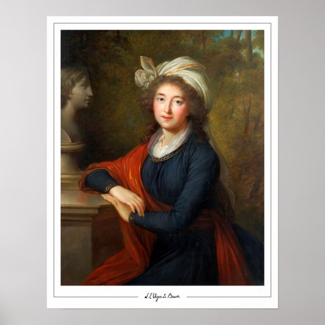 Élisabeth Vigée Le Brun Zedign Art Poster #54 (Frente)