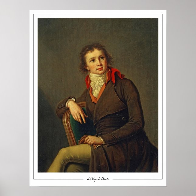 Élisabeth Vigée Le Brun Zedign Art Poster #70 (Frente)