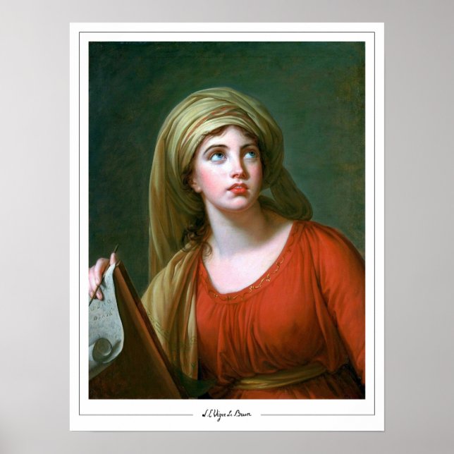 Élisabeth Vigée Le Brun Zedign Art Poster #83 (Frente)
