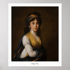 Élisabeth Vigée Le Brun Zedign Art Poster nº 1