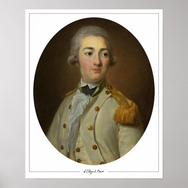 Élisabeth Vigée Le Brun Zedign Art Poster nº 191 (Frente)