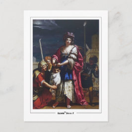 Elisabetta Sirani #10 - Cartão postal de arte fina