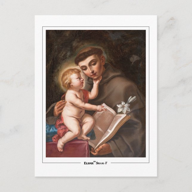 Elisabetta Sirani #11 - Cartão Postal de Arte (Frente)