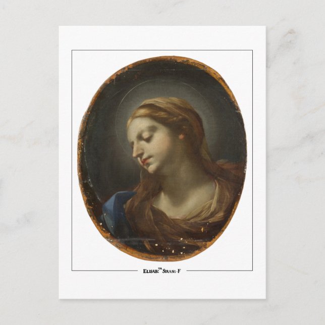Elisabetta Sirani #3 - Cartão Postal de Arte (Frente)