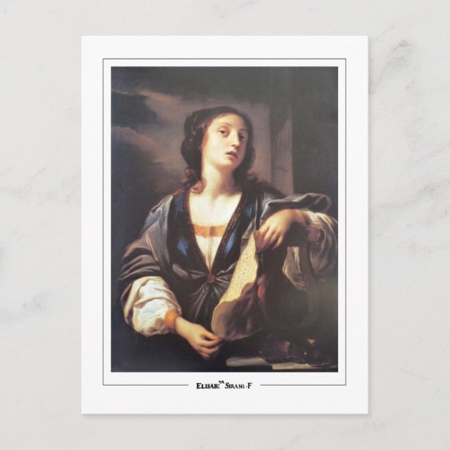 Elisabetta Sirani #6 - Cartão Postal de Arte (Frente)