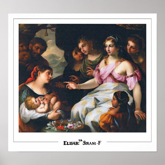 Elisabetta Sirani Zedign Art Poster nº 4 (Frente)