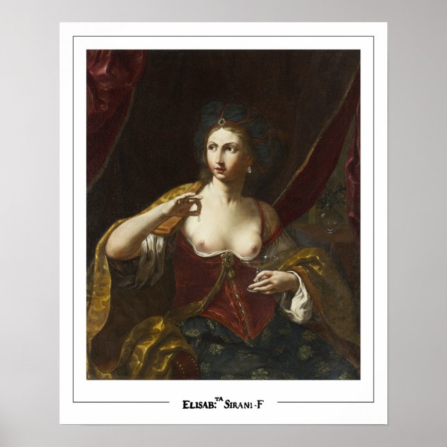 Elisabetta Sirani Zedign Art Poster nº 7 (Frente)