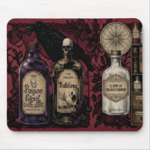 Elixires Curiosos E Mousepad de Corvo