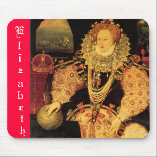Elizabeth mim Mousepad