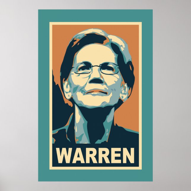 Elizabeth Warren Poster (Frente)