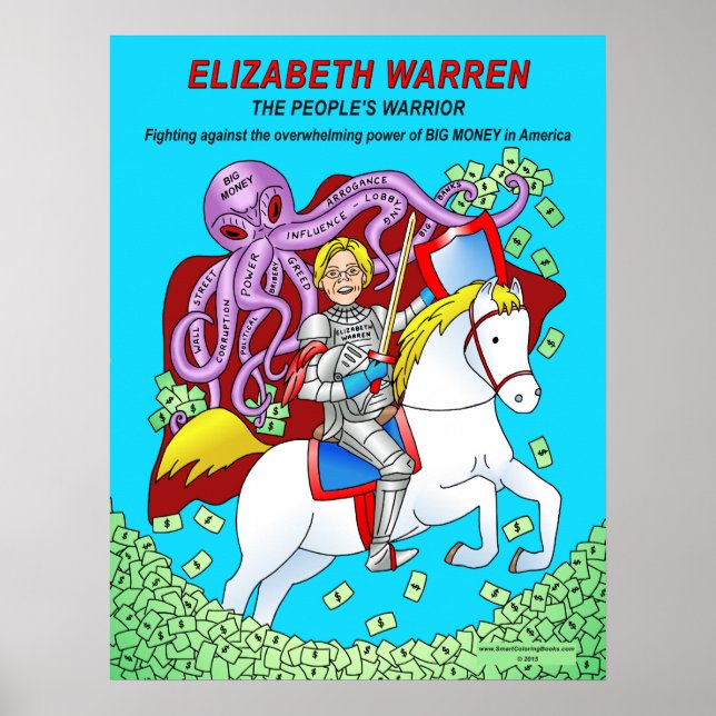 Elizabeth Warren Poster (Frente)