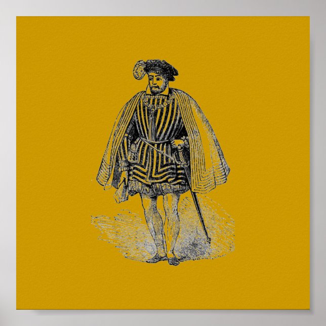Elizabethan Fashion Poster (Frente)