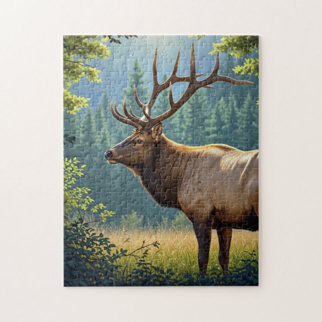 Elk Quebra-cabeça (Vertical)