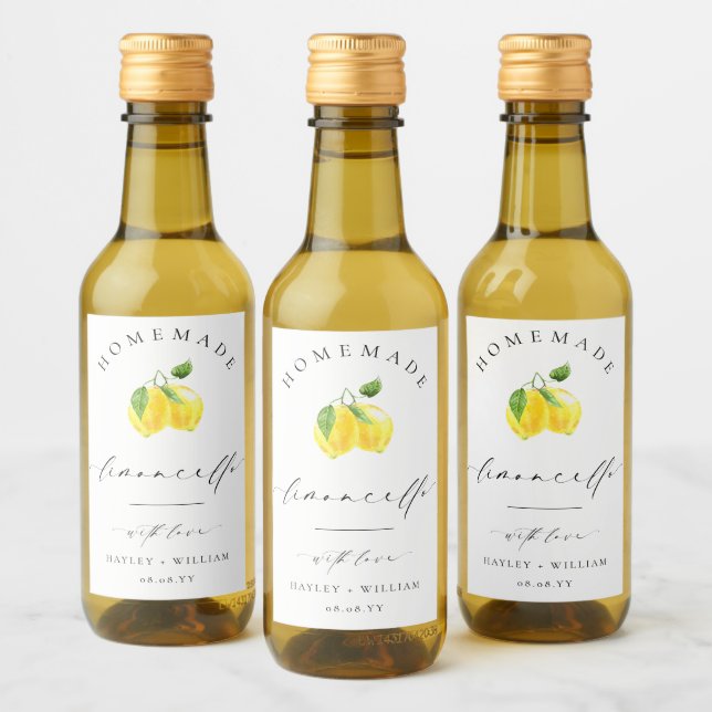 Ellesmere Limoncello Favor (Garrafas)