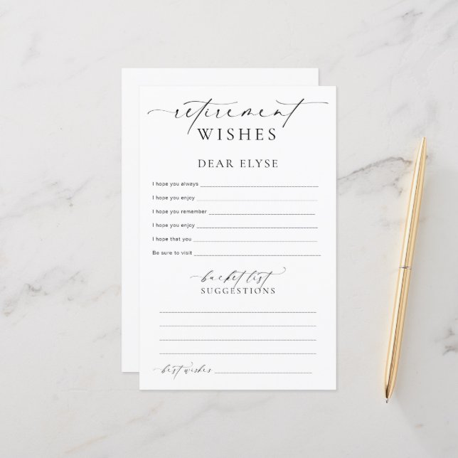 Ellesmere Retirement Deseja (Frente/Verso In Situ)