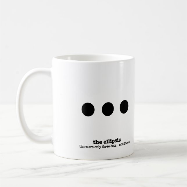Ellipsis da caneca da gramática (Esquerda)