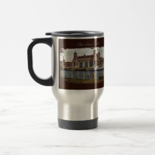 Ellis Island Painted Caneca de viagem