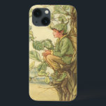Elm Fairy alada sentada numa árvore<br><div class="desc">Deve ser difícil ser uma fada de elm. Esta criatura alada do livro de histórias está sentada numa árvore,  demorando alguns minutos para curtir o dia. Peça esta impressão fantástica hoje!</div>