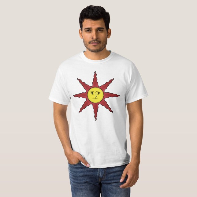 Elogie o t-shirt de Sun (Frente Completa)