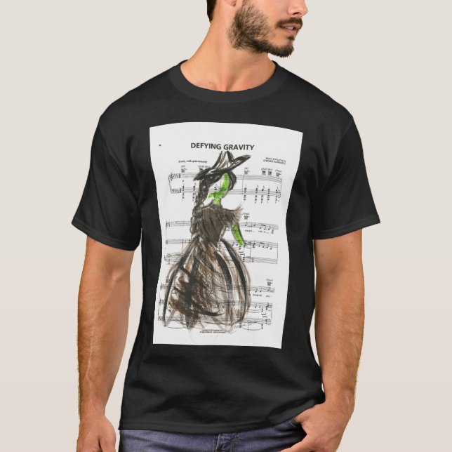 Elphaba - Defying Gravity Classic T-Shirt (Frente)