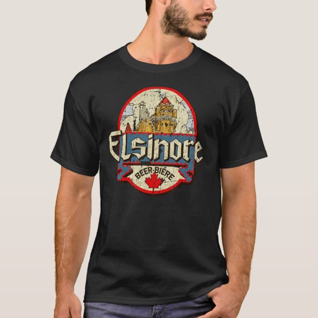 Elsinore Beer 1983 Vintage - Camisa Essencial (Frente)