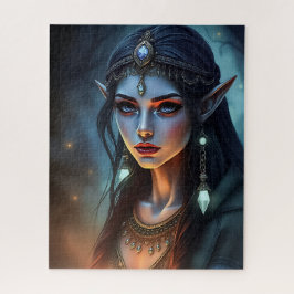 Elven Princess Jigsee Quebra-cabeça - Arte de Fant