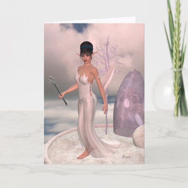 Elven Skies - Cartão de Saudação (Frente)