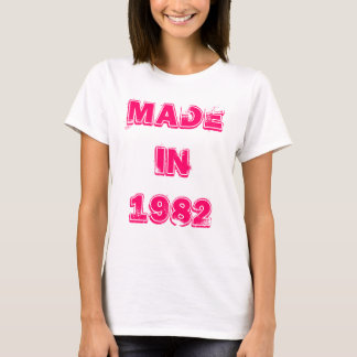 Em 1982 t-shirt feito