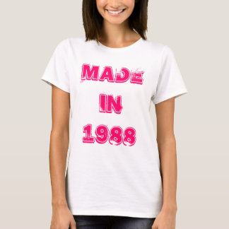 Em 1988 t-shirt feito