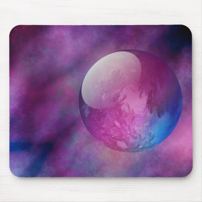 Em algum lugar no Mousepad do Espaço Exterior (Frente)