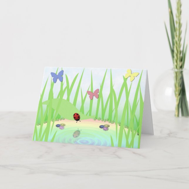 Em algum lugar só sabemos - Cartão (Frente)