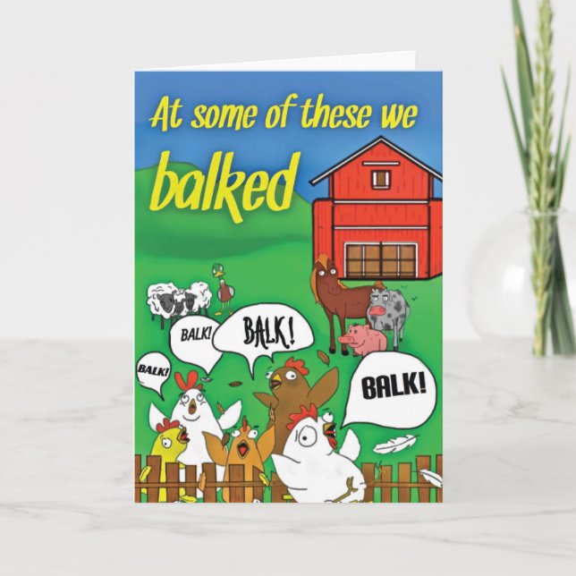 "Em alguma destes nós impedimos" o cartão (Frente)