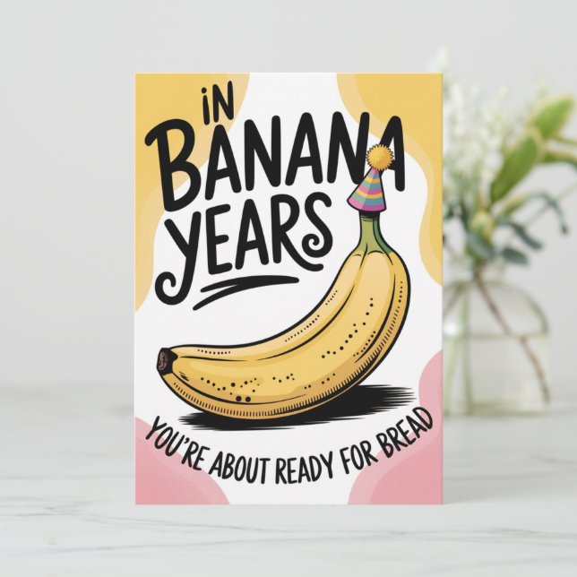 Em anos de banana você é o velho aniversário da Pi (Em pé/Frente)