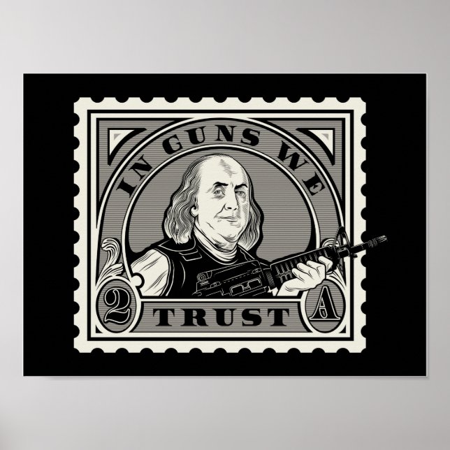 "Em Armas Confiamos" Poster (Frente)
