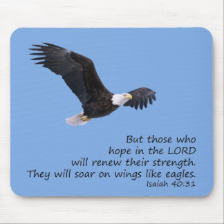 Em Asas Como Eagles Mousepad