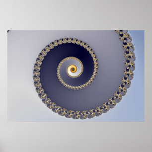 Em baixo - poster do Fractal