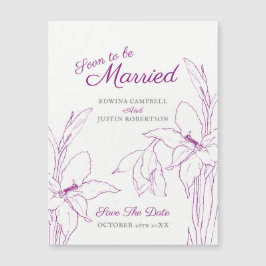 Em breve, para casar com gladioli, salve a data